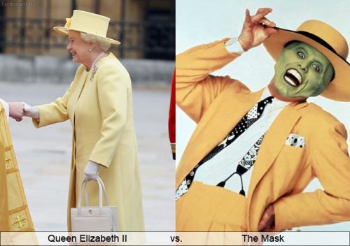 Королева Елизавета  Маска Queen Elizabeth II vs The Mask.jpg